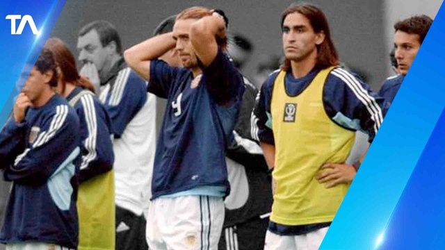 Argentina era la favorita al Mundial de 2002 pero su eliminación en fase de grupos decepcionó a todos