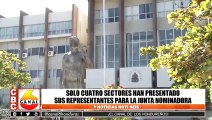 Solo cuatro sectores han presentado sus representantes para la junta nominadora