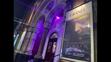 Showman Derren Brown- Illusionist appears in Yorkshire