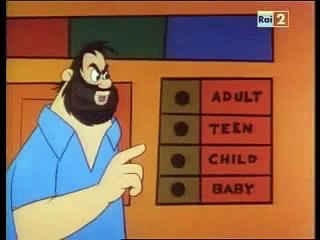 Braccio di Ferro 1x03 La macchina per tornare bambini