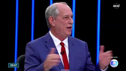 Ciro aproveita Jornal Nacional para lançar 'Lei Anti-Ganância' e pede: 'Me ajude'