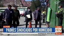 Padres sindicados por homicidio