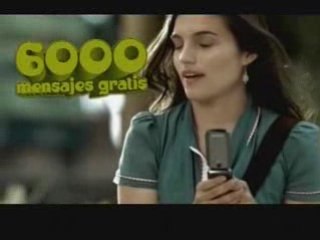 MOVISTAR 6000 Mensajes (chica v2) [2008] PUBLICIDAD