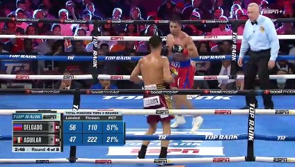 Lindolfo Delgado vs Omar Alejandro Aguilar 20-08-2022