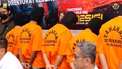 Polda Sulawesi Selatan Ungkap Kasus Judi Online