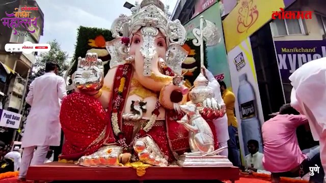 मानाचा 4 था गणपती तुळशीबाग गणपती मिरवणूक