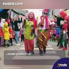 Karnaval HUT RI Kampung Lio ala Citayam Fashion Week, Penampilan Sosok Ini Auto Bikin Salah Fokus