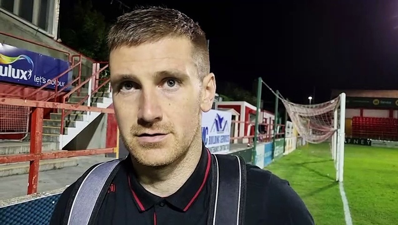 Patrick McEleney talks after Derry City's late win at Shelbourne.