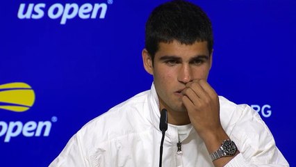 US Open 2022 - Carlos Alcaraz : "Nobody wants to win a game like that"