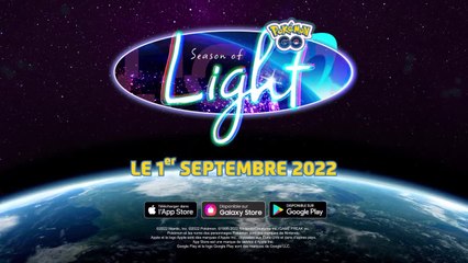 Pokémon GO : teaser de la Saison de la Lumière