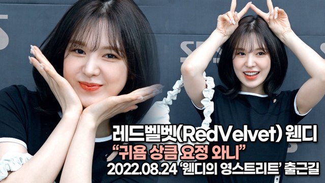 [TOP영상] 레드벨벳(RedVelvet) 웬디, 귀욤 상큼 요정 와니(220824 ‘웬디의 영스트리트’ 출근길)
