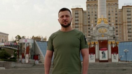 Mensaje de Zelenski en el Día de la Independencia de Ucrania