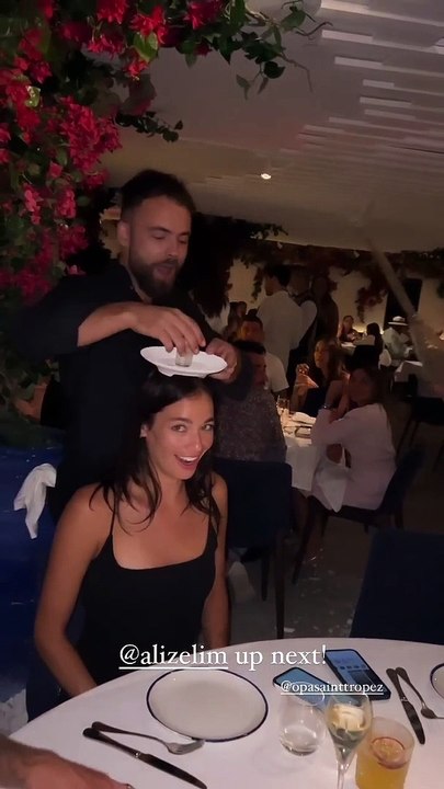 M. Pokora et Christina Milian font la fête avec Tony Parker et Alizé Lim.