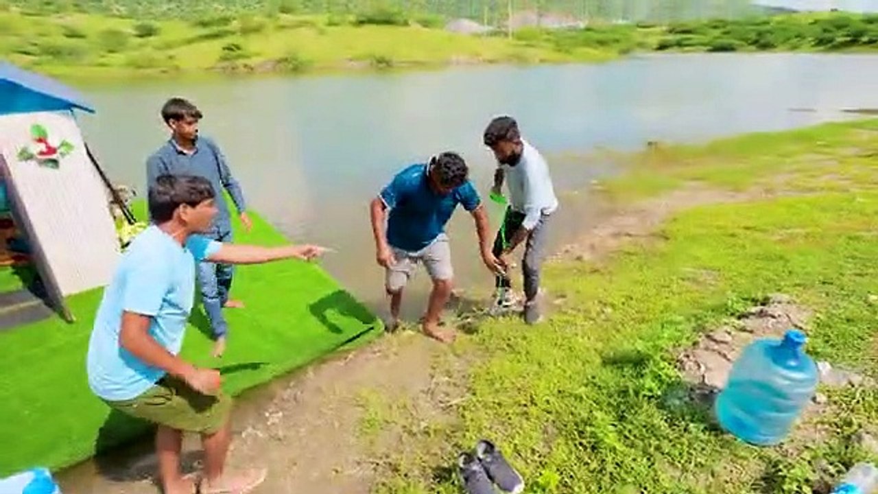 Living 24 Hours In Water House - Challenge | mr indian hacker