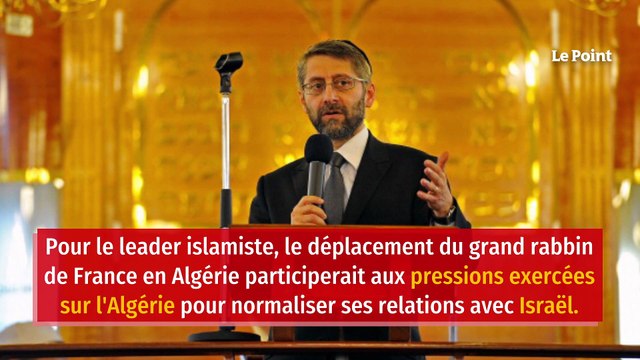 Algérie : le leader des Frères musulmans critique la venue du grand rabbin de France