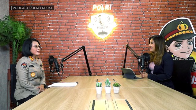 Podcast Polri Presisi : Polwan Pertama Jabat Kabag Penum Divisi Humas Polri