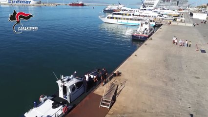 Egadi, recuperato rostro in bronzo di una nave romana