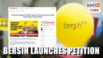 Bersih launches online petition requesting Agong to deny any royal pardon for Najib