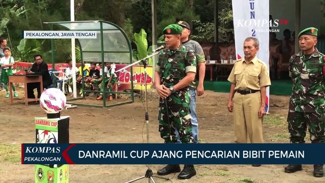 Danramil Cup Ajang Pencarian Bibit Pemain Sepak Bola