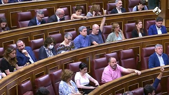Votación en el Congreso de los Diputados de la proposición de Ley Orgánica de modificación del Código Penal