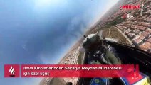 Sakarya Meydan Muharebesi şehitlerine selamlama uçuşu