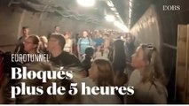 Eurotunnel : des passagers bloqués puis évacués dans un tunnel de service