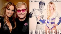 Britney Spears Unveils New Cover Art Of 'Hold Me Closer' With Elton John