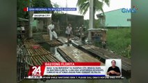 Nasa 14 na barangay sa Dagupan City, binaha dahil sa Bagyong Florita; ilang mga apektadong residente, lumikas na at kinailangan pang gumamit ng balsa | 24 Oras