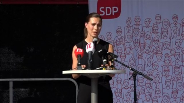 Finlandiya Başbakanı Marin gözyaşlarına boğuldu