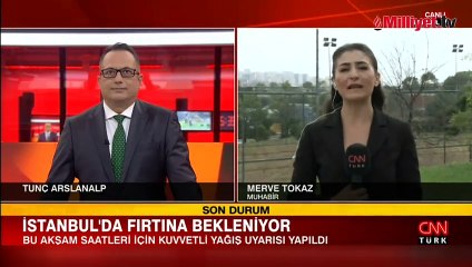 İstanbul'a dolu ve gök gürültülü sağanak uyarısı