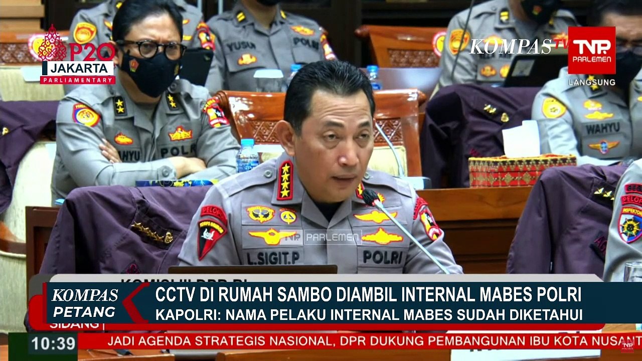 Sempat Hilang, Kapolri Sebut CCTV Rumah Dinas Ferdy Sambo Diambil Internal Mabes Polri