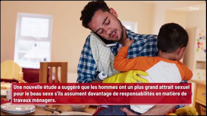 Les hommes qui font plus de tâches ménagères ont une meilleure vie sexuelle, selon une étude