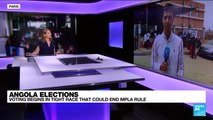 Angola elections: Voting begins in tight race that could end MPLA rule
