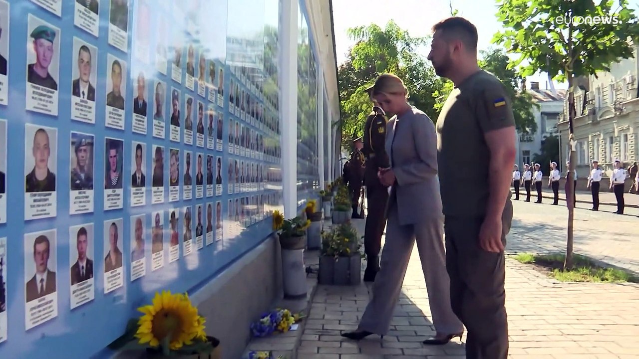 Zelenski am Unabhängigkeitstag der Ukraine: 'Das Ende ist Sieg'