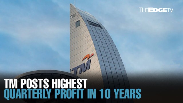 EVENING 5: TM posts highest quarterly profit in 10 years