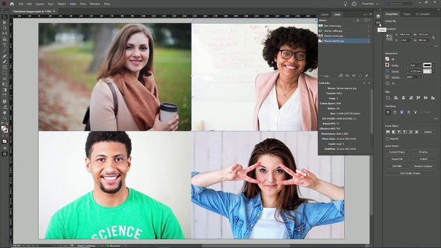 Adobe InDesign - Checking for Distorted Images