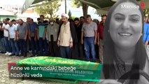 Anne ve karnındaki bebeğe hüzünlü veda