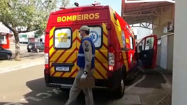 Idosa é socorrida após sofrer queda em residência no Guarujá