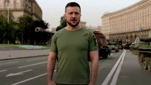 El discurso de Zelenski en el Día de la Independencia de Ucrania, cuando se cumplen 6 meses de guerra