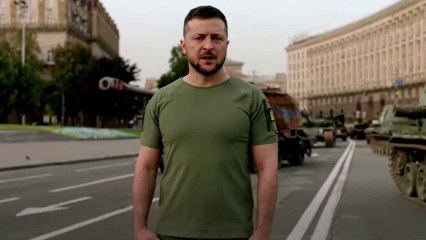 El discurso de Zelenski en el Día de la Independencia de Ucrania, cuando se cumplen 6 meses de guerra