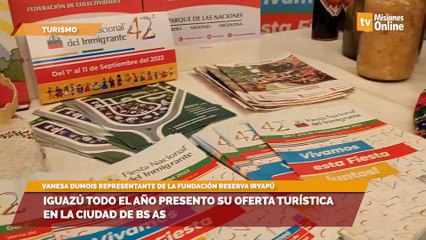 Iguazú todo el año presento su oferta turística en la Ciudad de Bs As