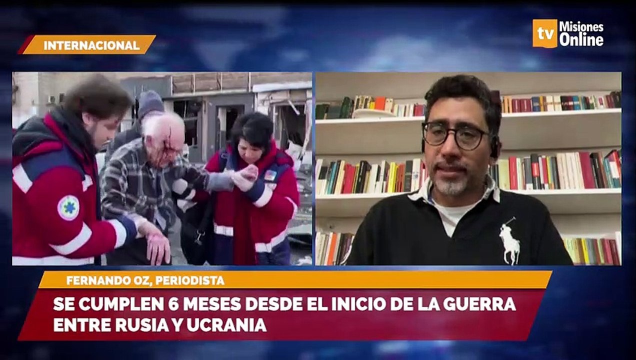 Se cumplen 6 meses desde el inicio de la guerra entre Rusia y Ucrania