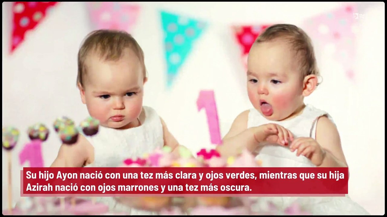 ¡Una mujer da a luz a gemelos con distinto color de piel!