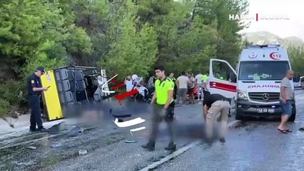Marmaris’te cip safari aracı devrildi: Ölü ve yaralılar var