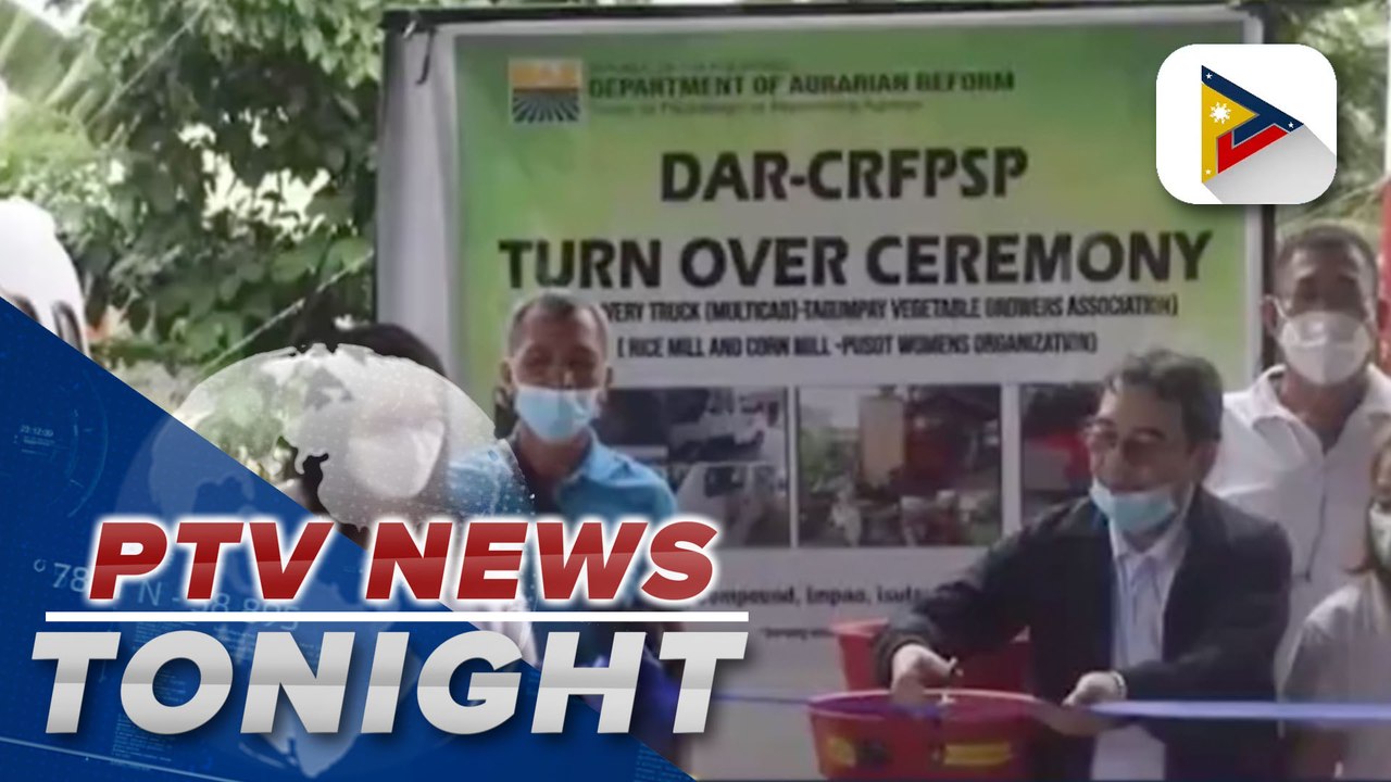 DAR turns over P500-K worth of farm machinery to farmers in Sultan Kudarat