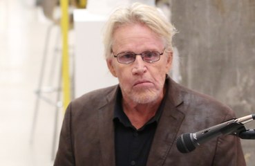 Actor Gary Busey seen with trousers round ankles at park as he ‘may have needed to relieve himself’