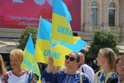 Kuzey Makedonya ve Kosova'da, Ukrayna'nın Bağımsızlık Günü kutlandı