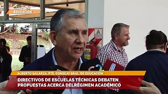 Directivos de escuelas técnicas debaten propuestas acerca del régimen académico