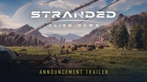Tráiler de Stranded: Alien Dawn, un simulador de supervivencia planetaria para PC