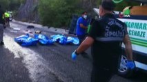 Son dakika haberi | Marmaris'teki feci kazada ölenlerin cenazeleri morga kaldırıldı